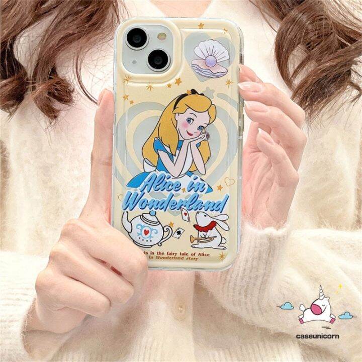 เคสโทรศัพท์มือถือ-tpu-แบบนิ่ม-ลายการ์ตูนเจ้าหญิงดิสนีย์-นางเงือก-กันกระแทก-สําหรับ-iphone-7plus-14-13-12-max-xr-6-6s-x-xs