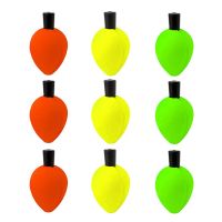 ✻ 10pcs Foam Peg Floats Fishing Trout Floats Slip Bobber Fishing Cork with Pipe Plug Fly Fishing Indicator