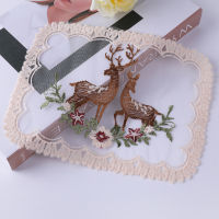 Cup Mat Coaster Lace Coaster Embroidery Coaster Lace Plate Mat Placemat Embroidery Craft Dining Table Plate Mat