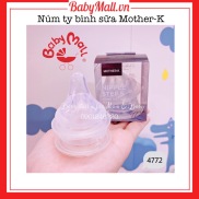 Núm bình sữa Mother-K Babymall.vn