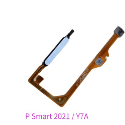 For Huawei P Smart 2021 Y7A Y9A Home Button Fingerprint Sensor Return Power Flex Cable