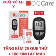 Máy Đo Đường Huyết OG Care TẶNG KÈM 25 Que Thử