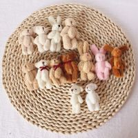 6PCS/LOT Bear Dolls Plush Bear Small Mini Bear Toys 6CM Gifts Birthday Wedding Party Decor