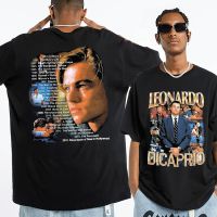 2023NewMarino Morwood 90S Leonardo Leo Dicaprio Rap Double Sided T Shirt Leonardo DiCaprio Young Star Titanic Tshirt Music T-shirts