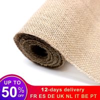 Vintage Burlap Hessian Table Runner Natural Jute Country Wedding Party Decoration home textiles For Christmas Home Table Runners