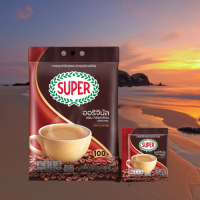 SUPER กาแฟปรุงสำเร็จ 3IN1 SUPER กาแฟซุปเปอร์ คอฟฟี่มิกซ์ 20 กรัม x 100 ซอง