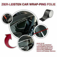 Durable High Quality New Practical Sticker Trim Vinyl Wrap 10m*8cm 1roll Car Chrome Decal Door Matte Black Parts