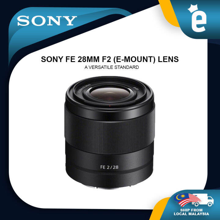 Sony Lens FE 28MM F2 (E-Mount) (SEL28F20) (Original Sony Warranty