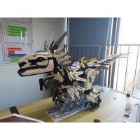 New Product MOC Chocobo Robot Mount Beast Dragon Building Block Model Classic Game Horizon Creative Mechanical Claw Dinosaur Bricks Kid Gift