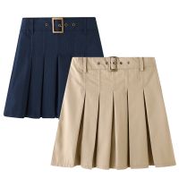 【CC】 Kids Uniform Skirts Back To School Short Skirt for Student Pleated Bottoms