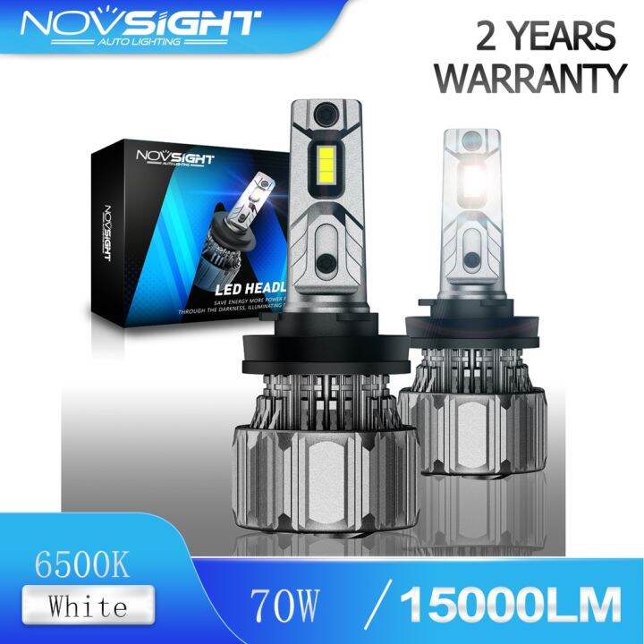 24h-shipped-novsight-2pcs-n50-h4-หลอดไฟตัดหมอก-h4-9005-9006-h11-led-70w-15000lm-6500k-สว่างพิเศษสําหรับรถยนต์