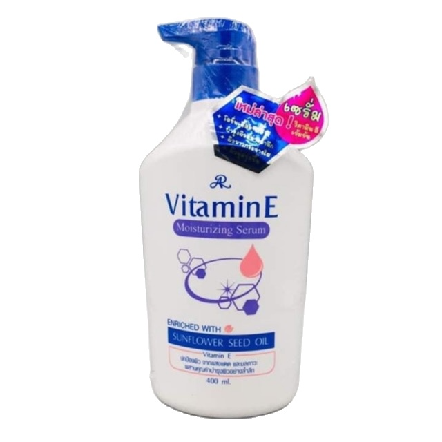 AR Vitamin E Moisturizing Serum Body Lotion 400ml Original from