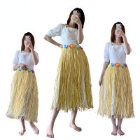 1Pcs ผู้ใหญ่ผู้หญิงสาวฮาวายดอกไม้ Luau Hula Grass กระโปรงเครื่องแต่งกาย Party Favors