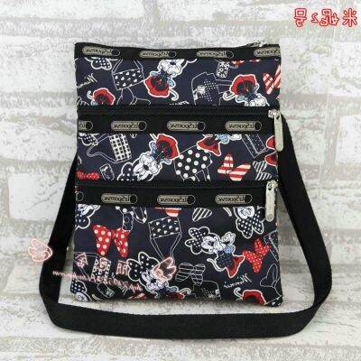 👜Libaoshe Lishibao Gratis Ongkir แฟชั่นสำหรับผู้หญิงมีซิป3ตัวกระเป๋าเล็ก