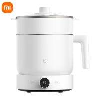 เหมาะสำหรับ Xiaomi หม้อหุงข้าวไฟฟ้าแบบอเนกประสงค์มินิ1.5L 1000W การควบคุมแอพนำสมัยด้วยเครื่องนึ่งหม้อทำอาหารหม้อไฟขนาดเล็กสำหรับหอพักในบ้าน