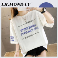 LH.Monday  ?   เสื้อยืดสุดแนว   ❣ขายดีประจำฤดูกาล เรียบง่ายและหลากหลาย ลุคชิลๆสบายๆ   ? ?