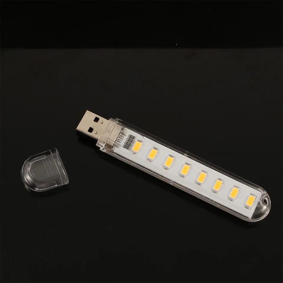 USB LED Light Lamp 3/8 LED SMD 5730 White USB Gadget for Laptop Mobile  Power Lighting