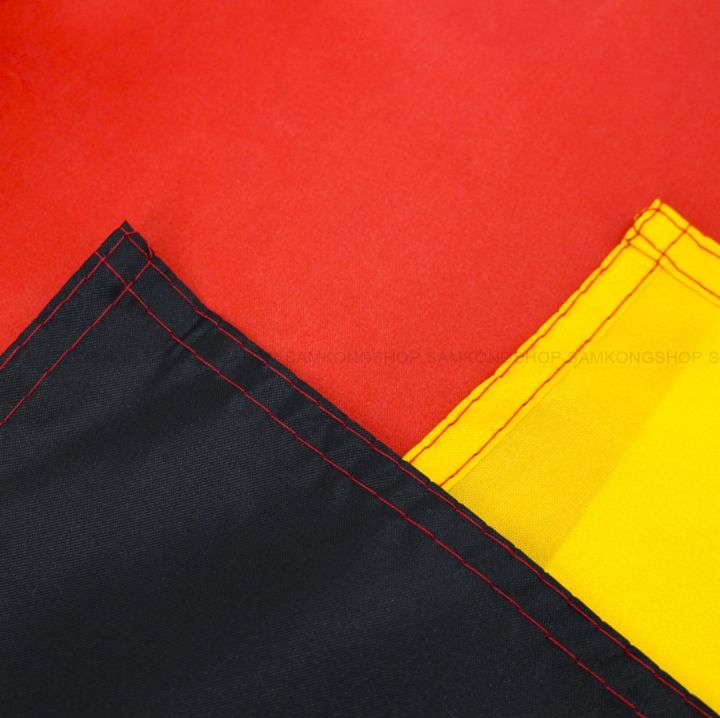 ธงชาติเยอรมนี-germany-ธงผ้า-ทนแดด-ทนฝน-มองเห็นสองด้าน-ขนาด-150x90cm-flag-of-germany-ธงเยอรมนี-เยอรมนี-deutschland