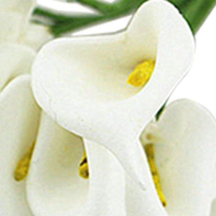 12pcs-mini-calla-artificial-flower-bouquet-wedding-decoration-diy-wreath-gift-white