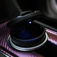 ✱▩♤ My Good Car Car Ash Holder Tray Ashtray Storage Cup With LED Ash Garbage Container for Chevrolet Equinox2017-2018Car accessories