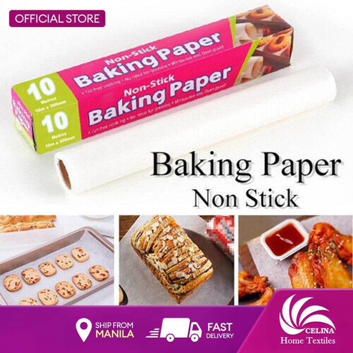 10M Baking Paper Parchment Paper Rectangle Baking Sheets for Bakery BBQ ...