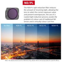 Drone Filters Aluminum Alloy UV Protective Mirror HD Optical Glass ND Lens Filter Polarizer CPL PL Compatible with DJI Air 2S Filters