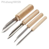 Durable 4pcs Stainless Steel Semicircle Shaping Pottery Clay Modeling Sculpture Tool Set Hole Punch Convenient Great