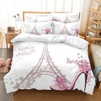 Eiffel Tower Double Duvet Covers With Free Shipping Bedding Set Queen Size Cotton Duvet Cover Bed 150 Couple Bed Quilt 220x240