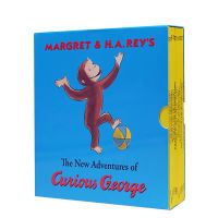 Imported English original genuine Curious George classic adventures curious monkey George picture story book 1volumes boxed Liao Caixing Wang Peiyu recommended English reading materials