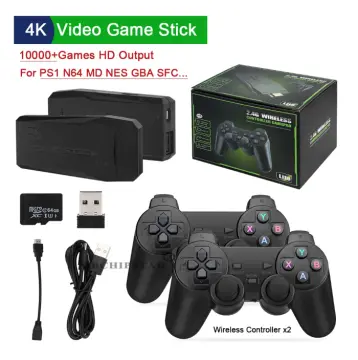 Dropship M8 Video Game Console 2.4G Double Wireless Controller Game Stick  4K 10000 Games 64GB Retro Games to Sell Online at a Lower Price