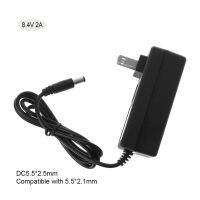 เครื่องชาร์จแบตเตอรี่8.4V DC 2A ลิเธียมอัจฉริยะ Li-On Power Adapter EU US Plug Transformer Full Stop โดยอัตโนมัติ