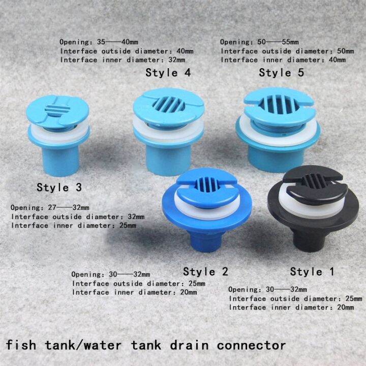 [HOT W] Water Drain joint for Aquarium For Garden water Tank bottom