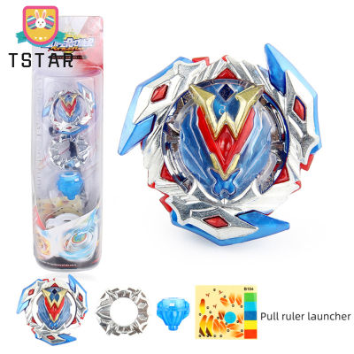 TS【ready Stock】Beyblade Burst Battle Gyro With Launcher Set Spinning Top Toy For Kids Birthday Gift【cod】