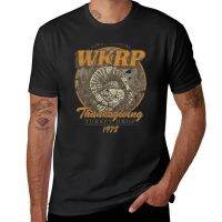 WKRP เสื้อยืด1978ไก่งวงชายพิมพ์ลายสัตว์