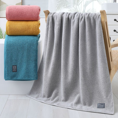 ผ้าขนหนูอาบน้ำผ้าฝ้าย100 ขนาดใหญ่ Super Large Soft High Absorption And Quick Drying Ho Big Bath Towel Luxury Bath Sheet For Home