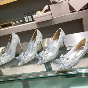 Jimmy choo cinderella wedding on sale shoes