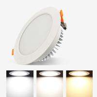 Non-Dimmable Aluminum Ceiling Downlight 3w 5w 7w 9w 12w 15w SMD Down Light Lamp  AC220V Round Recessed COB Led spot  by Hs2023