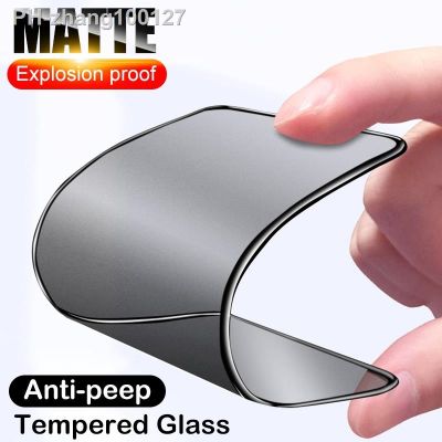 Ceramic Matte Anti-peep Tempered Glass For iPhone 13 12 Pro Max mini Screen Protector X XS XR 11 Pro 6 6S 7 8 Plus SE 2020 Film