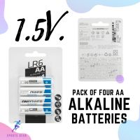 FORCLAZ  ถ่าน ถ่านอัลคาไลน์ ชุดถ่านอัลคาไลน์  LR06 ขนาด AA 4 ก้อน ( Pack of Four AA Alkaline Batteries ) CAMPING TENTS เต็นท์ แคมป์ปิ้ง ตั้งแคมป์