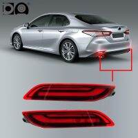 ไฟแฟลช Led ไฟกันชนหลังพิเศษไฟเบรกไฟวิ่งแบบไดนามิกไฟสำหรับโตโยต้าเลี้ยว Camry 2018 2019 2020 2021 2022 2023