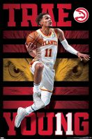 N ^ Ba แอตแลนตาฮอว์กส์ Trae Young โปสเตอร์ติดผนังเวอร์ชันพรีเมี่ยมที่ไม่มีกรอบ