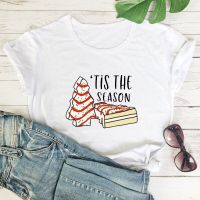 Sandwichshaped Christmas Tree Tshirt Fun Pattern T Shirt Cotton Tee