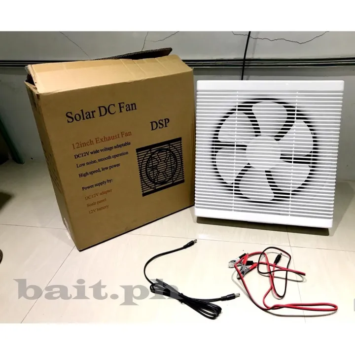 Kitchen Window Exhaust Fan Powerful 12inch Brush And Brushless Motor