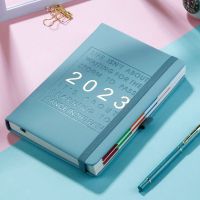 《   CYUCHEN KK 》 Planner 2023 A5 Notebook Agenda Schedule Journal เครื่องเขียน Notepads Budget Diary Kawaii Sketchbook โรงเรียนอุปกรณ์สำนักงาน