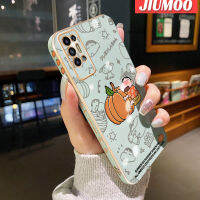 เคส JIUMOO สำหรับ TECNO POVA 2เคสการ์ตูนน่ารักสีเทียนหน้าแข้งด้านข้างขอบสี่เหลี่ยมเคสมือถือกันกระแทกฝาปิดเลนส์เต็มรูปแบบปกป้องกล้องเคสซิลิโคนนิ่ม