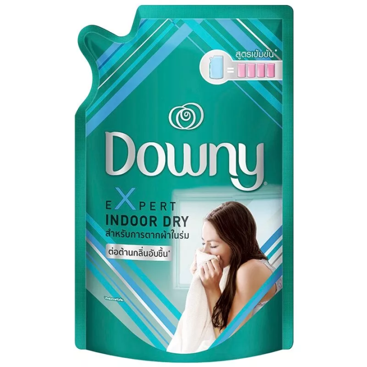 fernnybaby-490ml-น้ำยาปรับผ้านุ่ม-ดาวน์นี่-downy-ดาวน์นี่สูตรเข้มข้นพิเศษ-สูตร-ดาวน์นี่-ตากในร่ม-490-มล