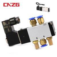 4V110-06 1/8 Air Solenoid Valve PNEUMAT VALV 5 Way Port 2 Position Gas Pneumatic Electric Magnetic Valves DC12V 24V 110V 220V