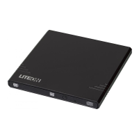 LITE ON DVDRW SLIM EXTERNAL EBAU108 8X TRAY BLACK