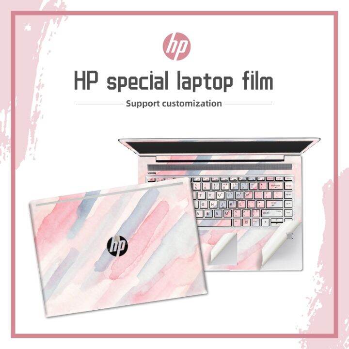 ร้อน-diy-สีน้ำปกแล็ปท็อปสกินสติ๊กเกอร์-hp-สติกเกอร์-x360keyboard-กรณีผิวพีวีซีตกแต่งรูปลอกสำหรับ-hp-pavilion15-eg-14-dy-15-dw