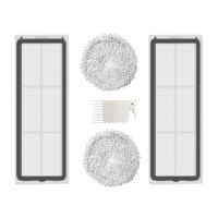 5Pcs for Xiaomi Dreame W10/W10 Pro Robot Vacuum Cleaner Parts Washable Hepa Filter Mop Cloth Replacement Accessories